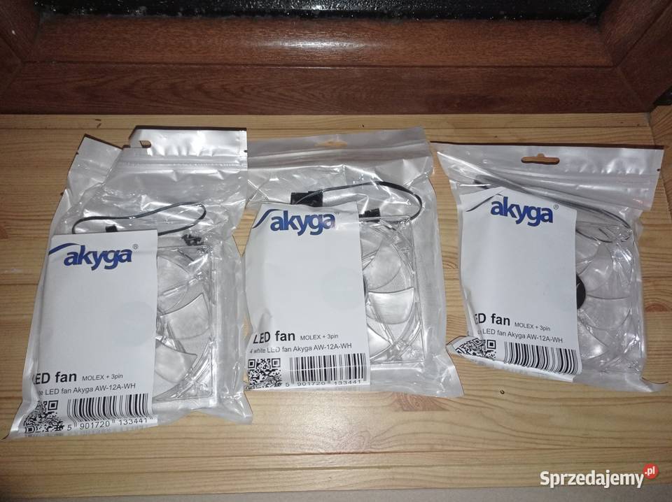 Wentylatory AKYGA komputer 32GB RAM płyta główna Oświęcim