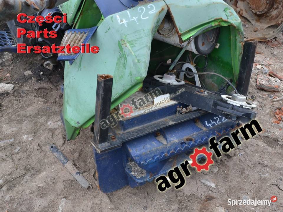 Deutz DX 110 części skrzynia biegów silnik oś Byków