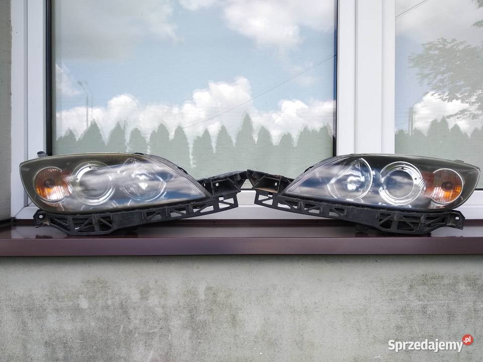 Mazda 3 BK lampy przednie reflektory przód Xenon łódzkie Sieradz