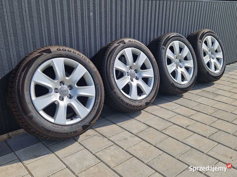 Oryginalne Alufelgi AUDI 18 Opony wielosezonowe Samochodowe Wrocław
