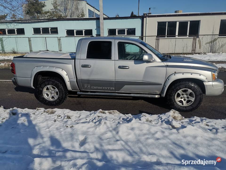 Dodge Dakota 4x4 47v6magnumgaz 260160 skóra benzyna+LPG Dakota Przemyśl sprzedam