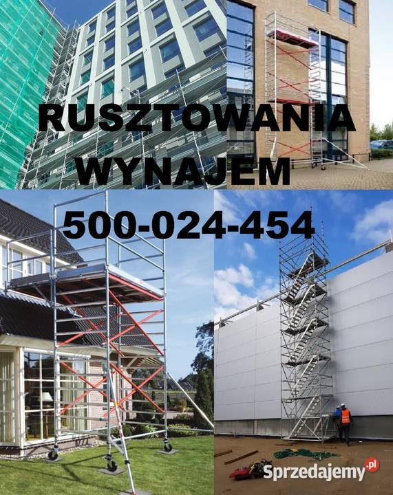 Rusztowania Wynajem Wypożyczalnia Rusztowań łódzkie Łowicz sprzedam