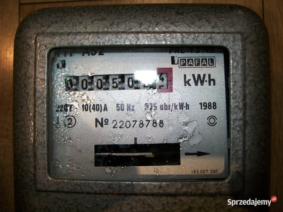 LICZNIK PRĄDÓW PRĄDOWY NOWY TABLICA Świerzawa