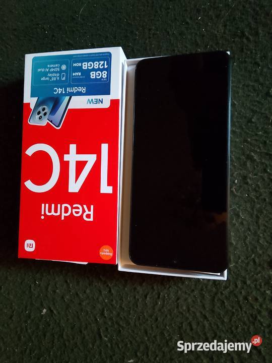 Sprzedam Redmi 14c 8Gb 128rom nowy 250zl Słupsk sprzedam