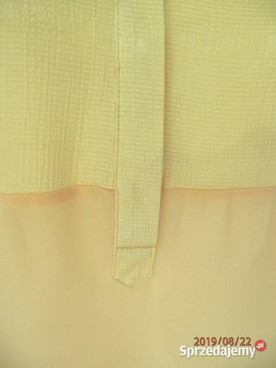 Bluzka Koszula Francuska Cytrynowy Kolor Żółta podlaskie