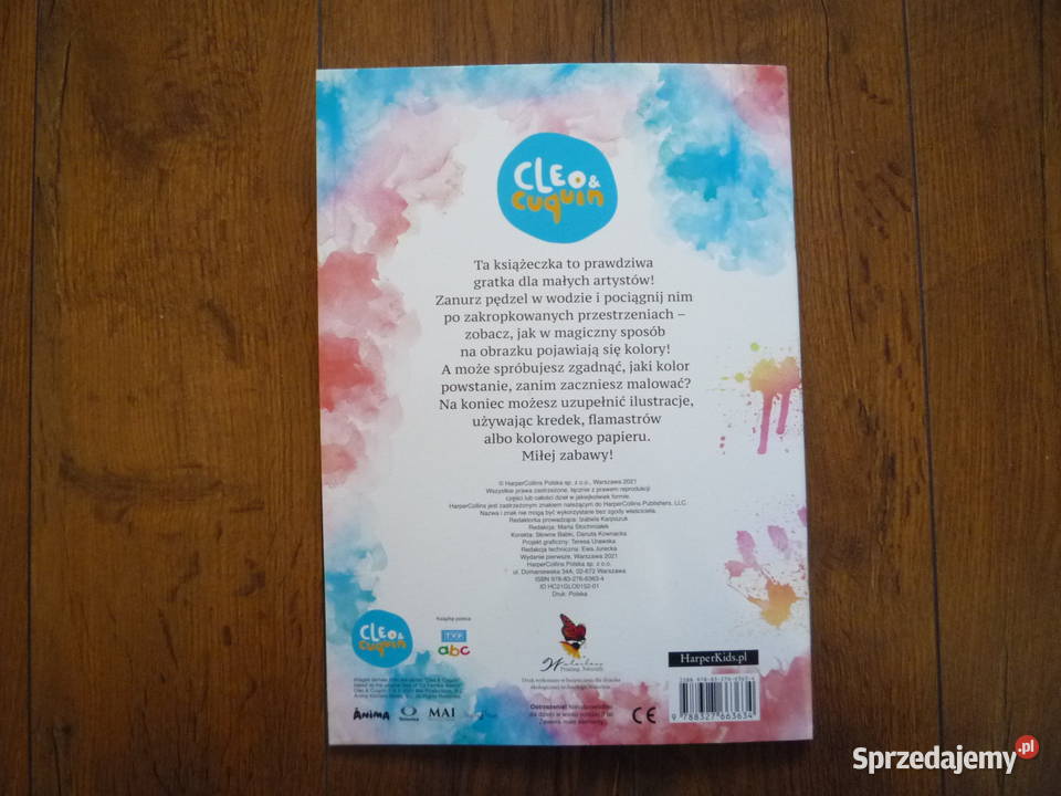 Wodne kolorowanie Cleo i Cuquin Szczecin