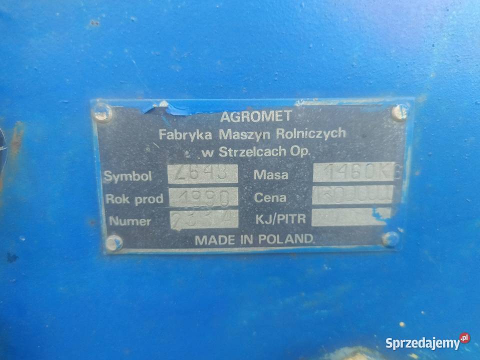 Kombajn Bolko 1990r Inowrocław