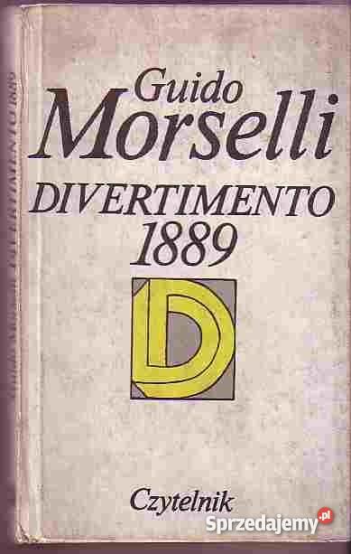 3059 DIVERTIMENTO 1889 GUIDO MORSELLI Czyrna