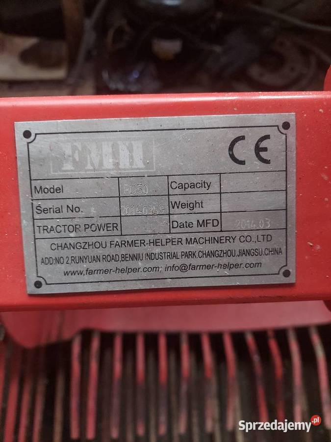 Kopaczka jednorzędowa podkarpackie Domaradz