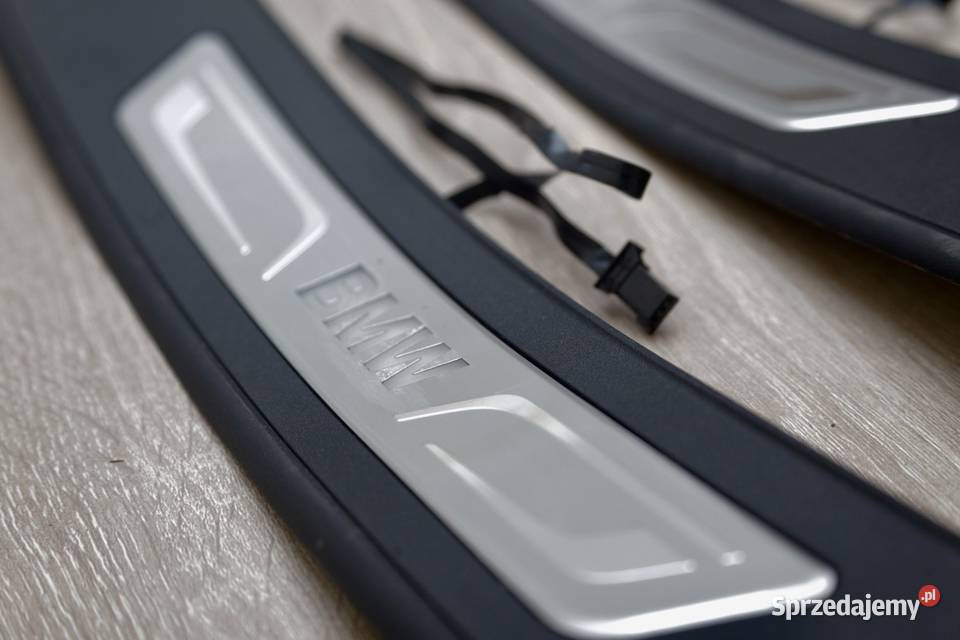 Listwy Progowe BMW Podświetlane Stan Idealny wielkopolskie Gizałki sprzedam