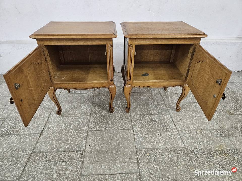 Francuskie szafki nocne komódki Ludwik małopolskie