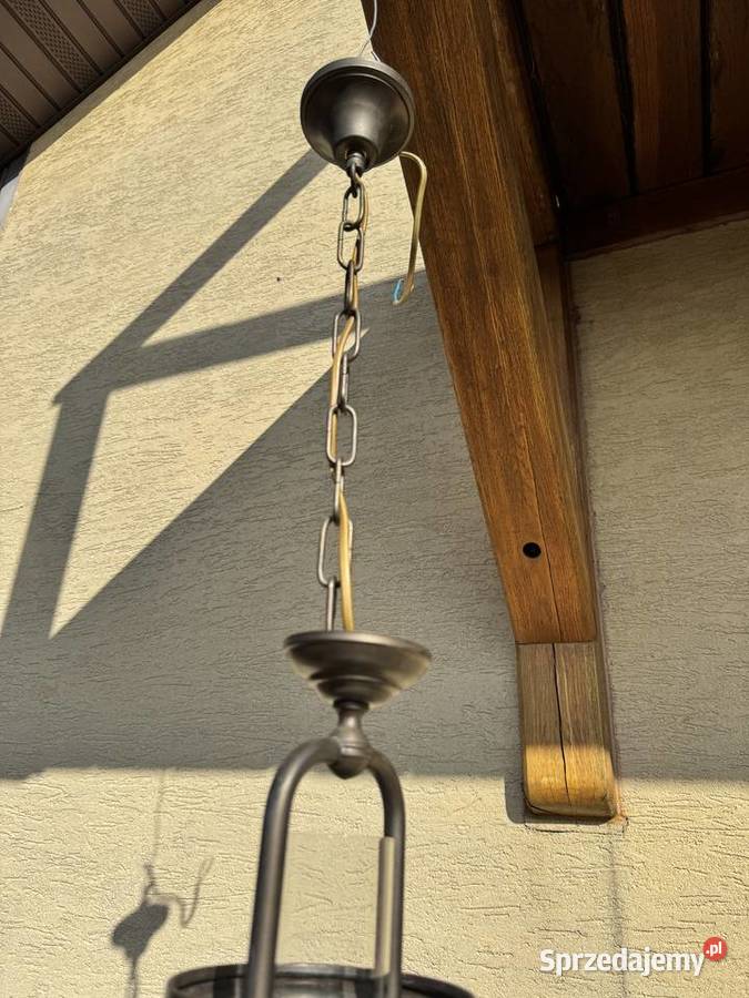 Lampa stylowa naftowa ciekawa francuska abażur Lampy wiszące Garwolin