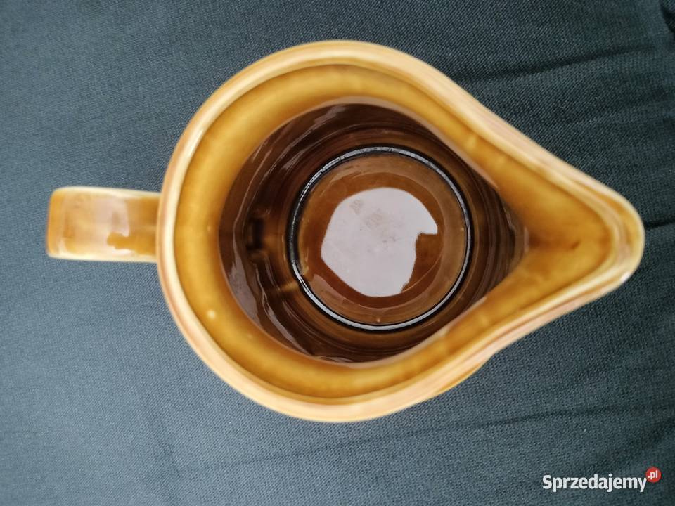 Dwa dzbanki Mirostowice PRL zestaw Choszczno