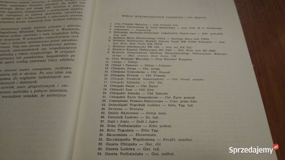 Ruch ludowy w prasie Polski Ludowej 19441967 historia, archeologia Gdańsk