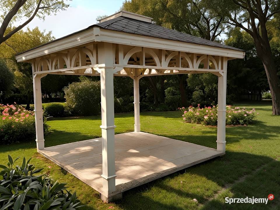 ALTANA 6 3x3m Eleganckie Półokrągłe Podpory