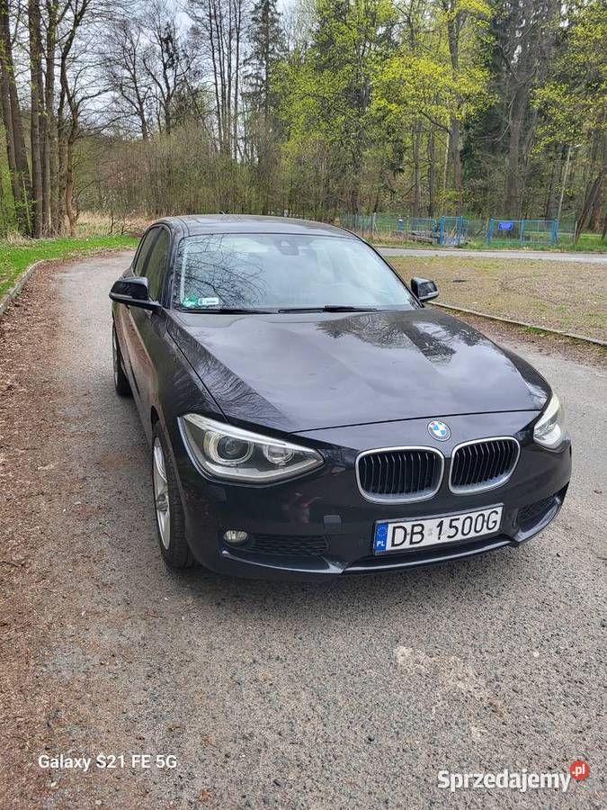 BMW Seria 1 F20 bogate wyposażenie 20 diesel nieuszkodzony Wałbrzych sprzedam