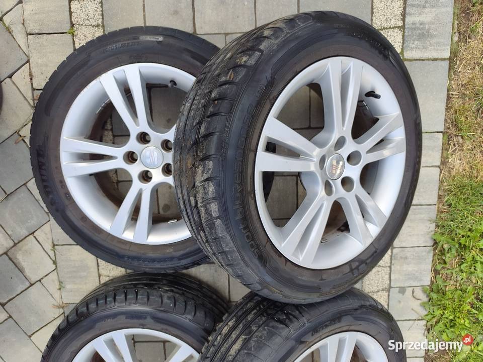 6J0601025B FELGI 5x100 7Jx16 ET43 SEAT IBIZA 6J Samochodowe lubelskie Zamość sprzedam