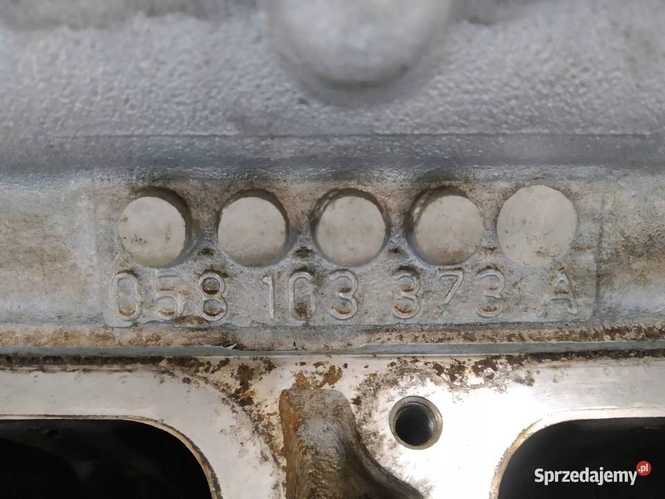 GŁOWICA KOMPLETNA 058103373A 18 20V Audi A4 I