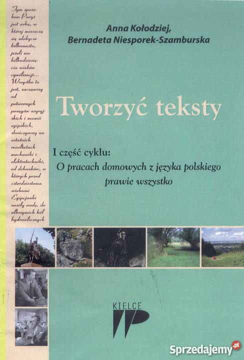 Tworzyć teksty I część cyklu O pracach domowych Rok wydania 2008 Kielce