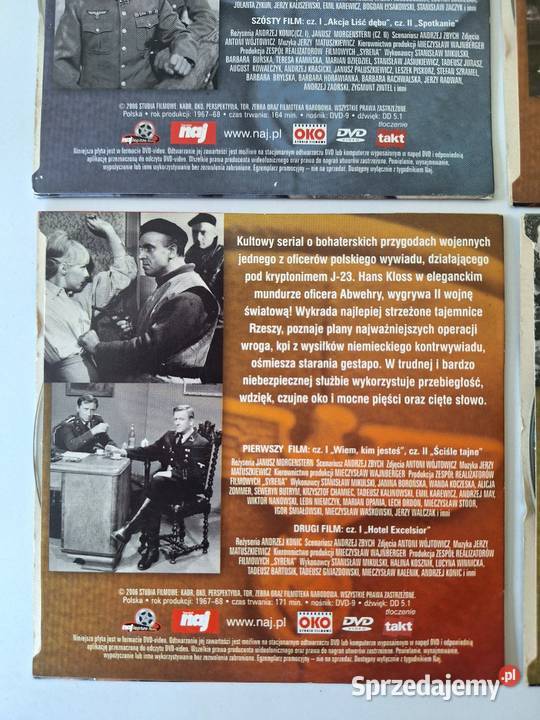 kolekcja DVD z serialem wojennym Stawka większa Wrotnów