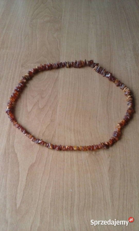 Naszyjnik z bursztynów bałtyckich bursztynowy Polkowice