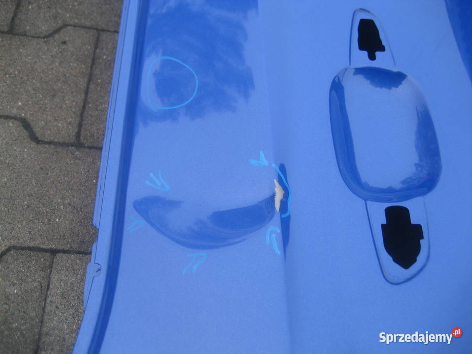 opel corsa f 1924r drzwi tył prawe uszkodzone wielkopolskie sprzedam