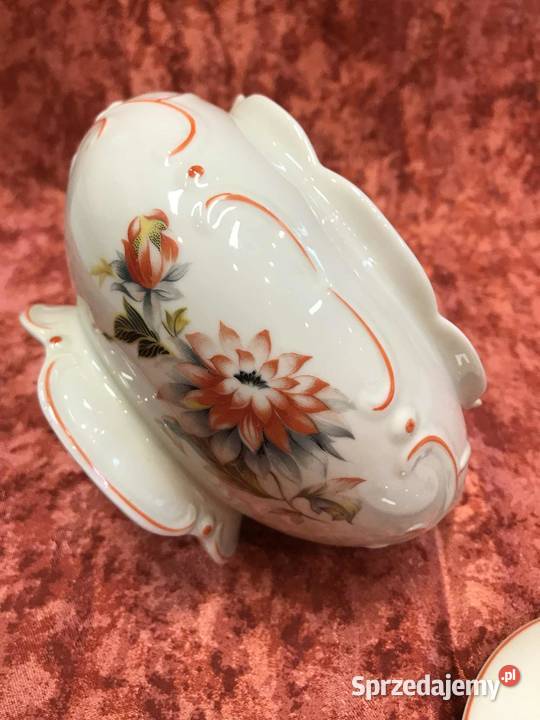 Bomboniera cukiernica pojemnik porcelana