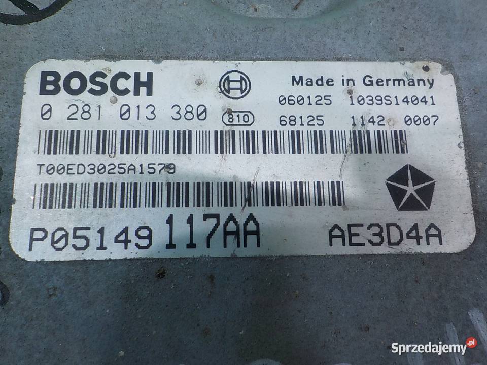 CHRYSLER 300C 30 B 07r SEDAN 4D sterownik Suków