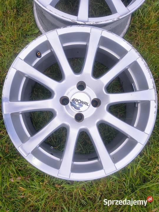 Felgi Ronal 17 4x100 ET 35 ładne Średnica 17" Samochodowe Czubrowice
