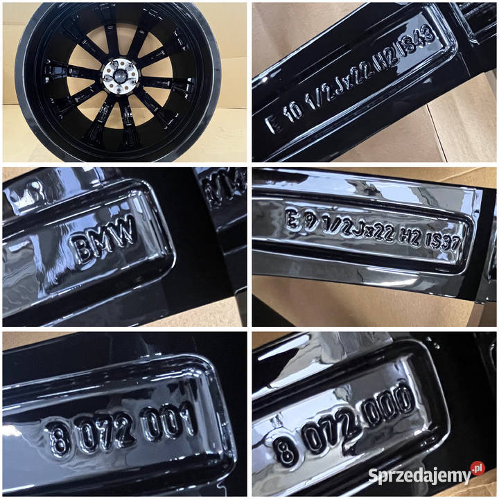 OEM BMW X5 X6 felgi 22 cale G05 G06 styling 746i BMW OE Gostyń