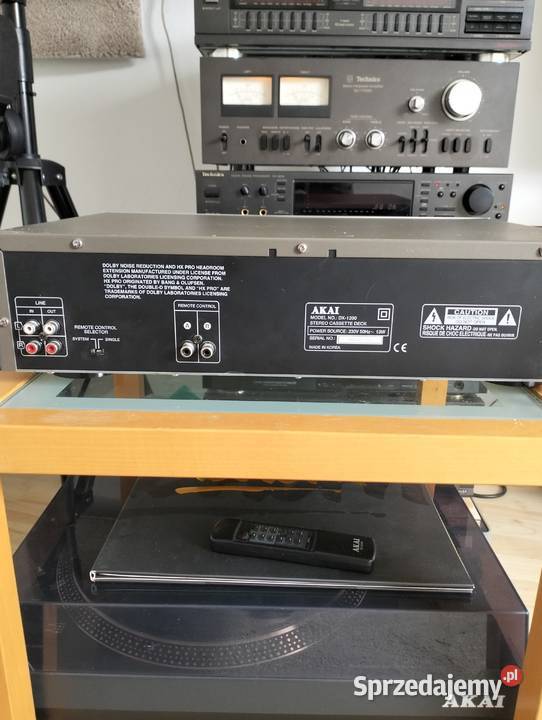 Deck Akai DX1200 z pilotem Wodzisław Śląski