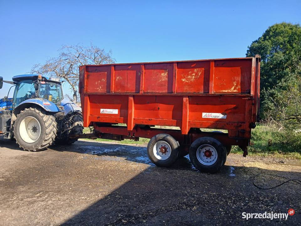 Przyczepa rozrzutnik objetosciowa agrimat t120 Skała sprzedam