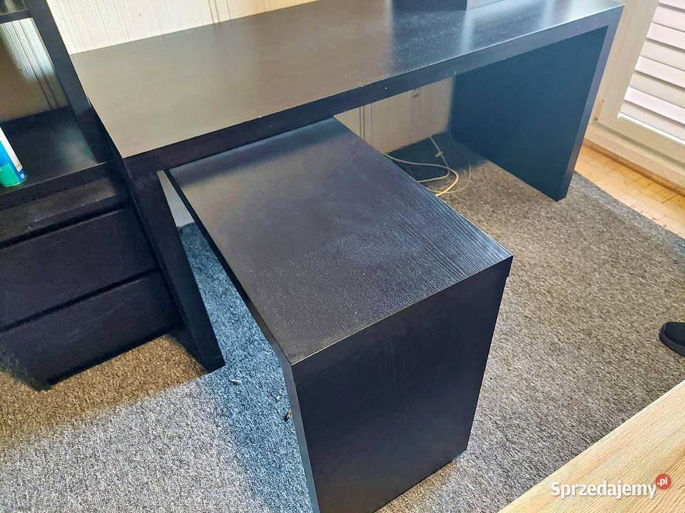 Biurko Ikea z wysuwanym blatem Zamość