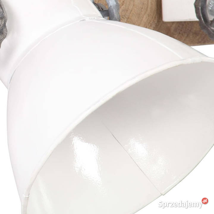 Industrialna lampa ścienna biała 65x25 E27 mazowieckie Warszawa sprzedam