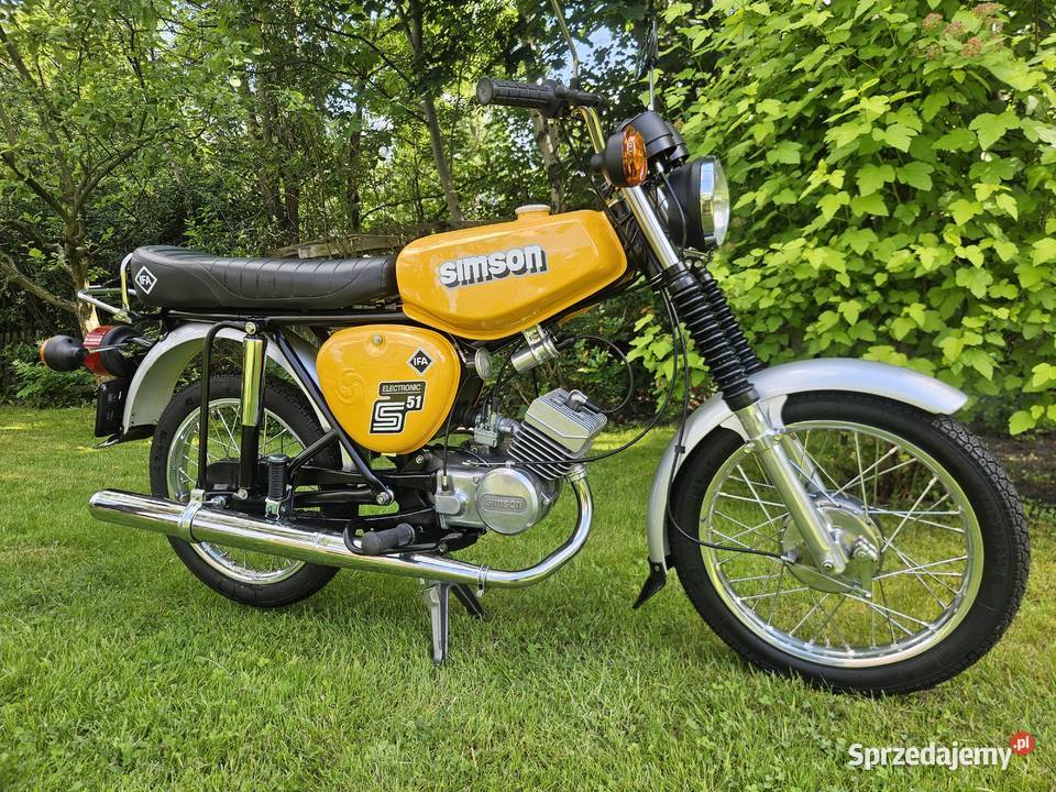 Simson S51 Elektronik 12V wzór DDR