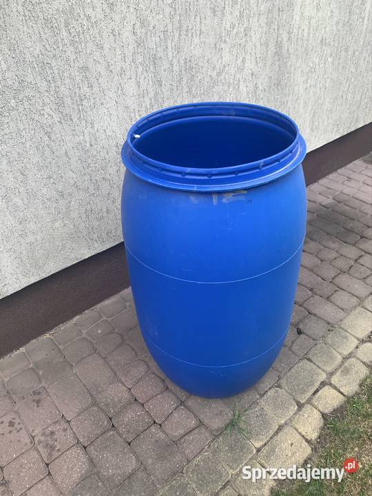 Beczka 200L plastikowa z przykrywką bez na Radzymin