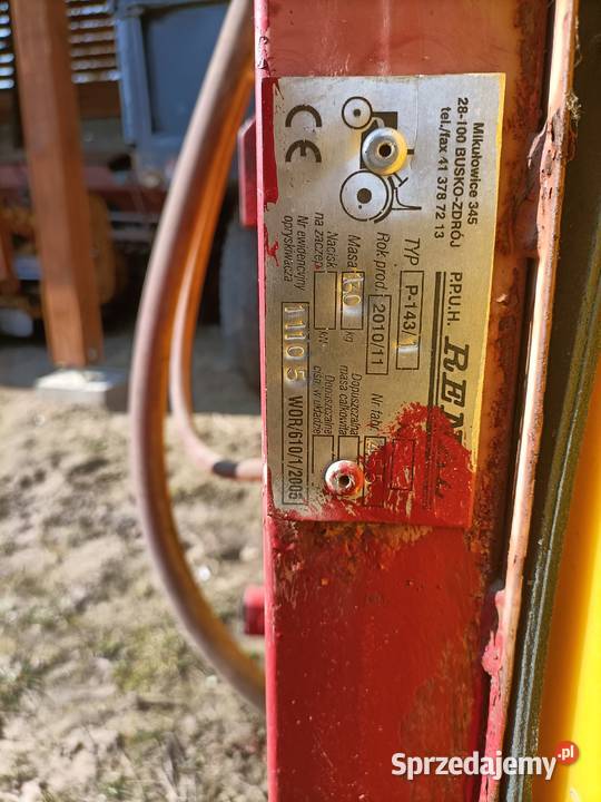 Opryskiwacz polowy 300 l Drzewica