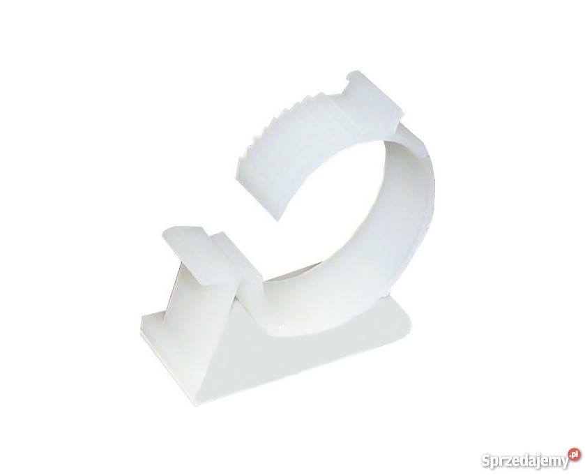 uchwyt kabli samoprzylepny biały 11133mm 10 Wyszków