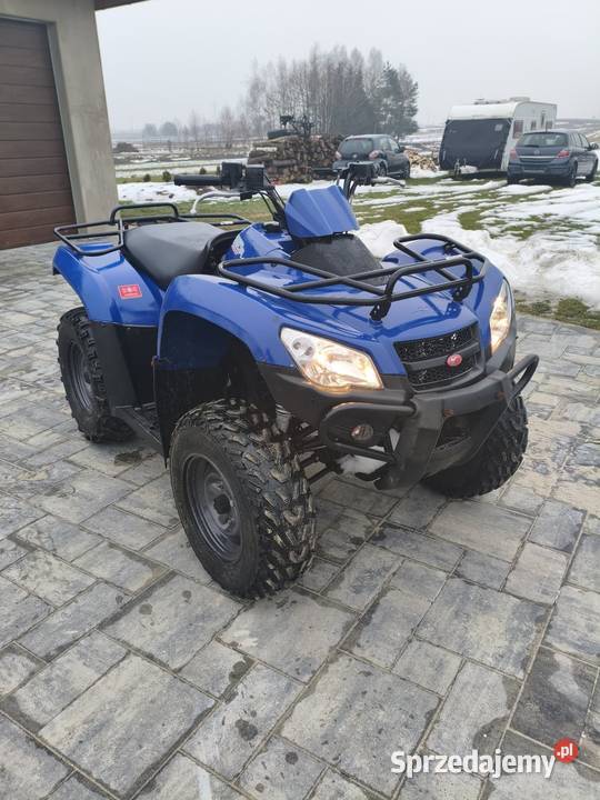 Kymco Mxu 400 4x4 z homologacją Iskrzynia