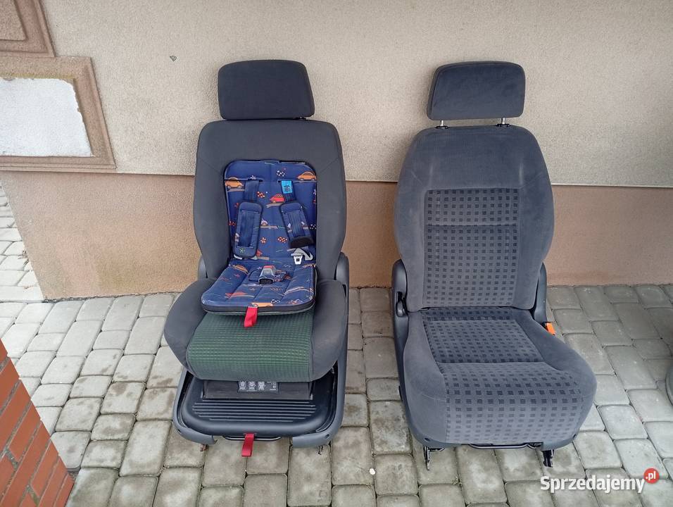 Sharan Alhambra Galaxy fotel isofix drugi trzeci