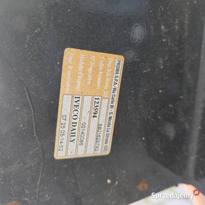 Komplet koło zapasowe Continental Iveco Daily Kraków sprzedam