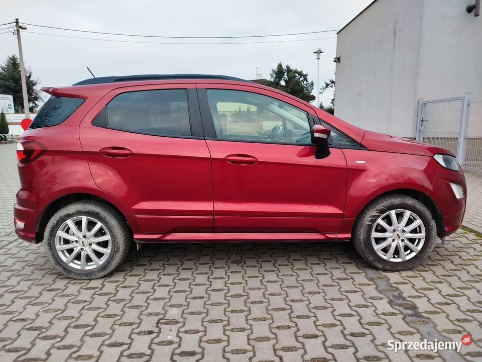 Ford EcoSport STLINE 10 EcoBoost 125 2019r nieuszkodzony Dopiewo