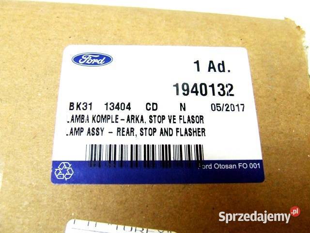 LAMPA TYŁ TYLNA PRAWA FORD TRANSIT 2014 ORYGINAŁ Głogów sprzedam
