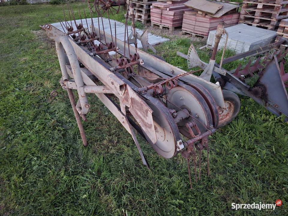 Przetrząsaczo zgrabiarka pasowa nieuszkodzony