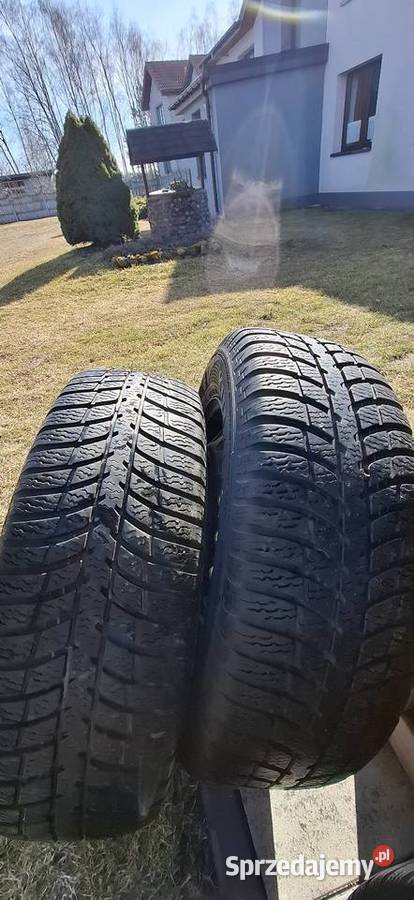Sprzedam Opony Zimowe z felgą Stalową Kuleje