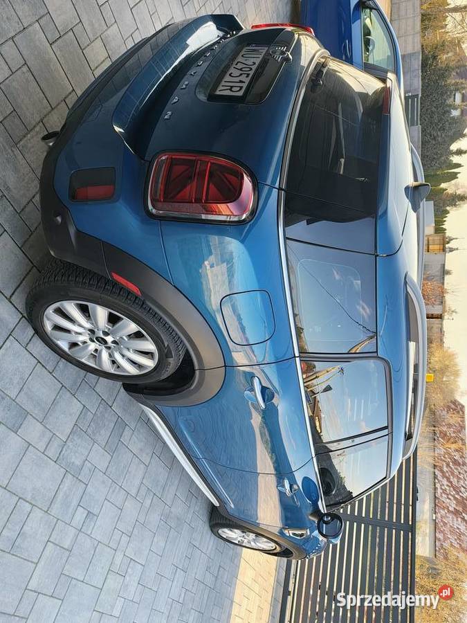 MINI Countryman Cooper S Niebieski styl sportowa nieuszkodzony Warszawa