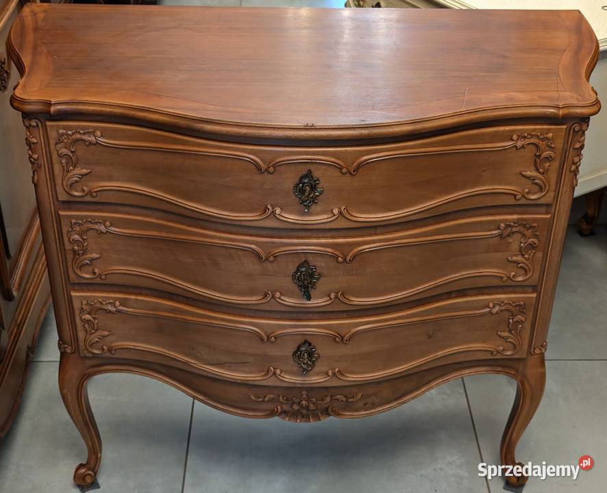 Piękna komoda ludwikowska orzech sklep Dąbrowa Antyki, Sztuka, Kolekcje Dąbrowa Górnicza sprzedam