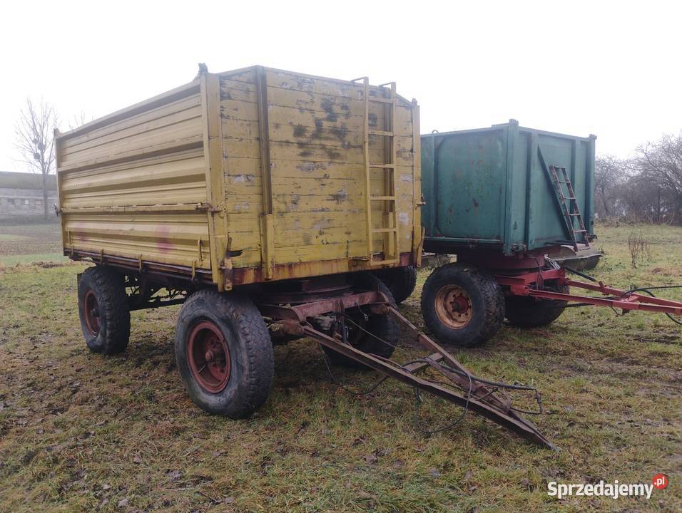 Przyczepy rolnicze kassbohrer 810 ton wywrotka Plesewo