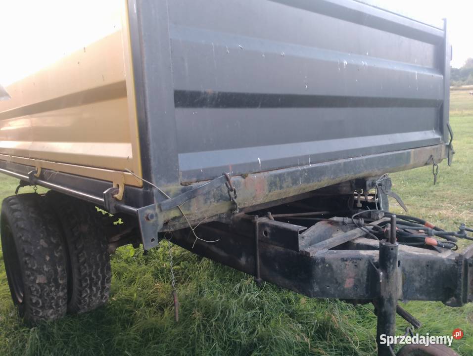 Przyczepa wywrotka jednoosiowa Dąbrowica sprzedam