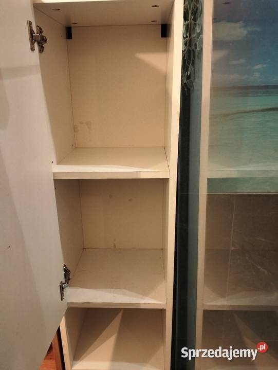 Sprzedam szafkę łazienkowa białą 30cm Chojnice
